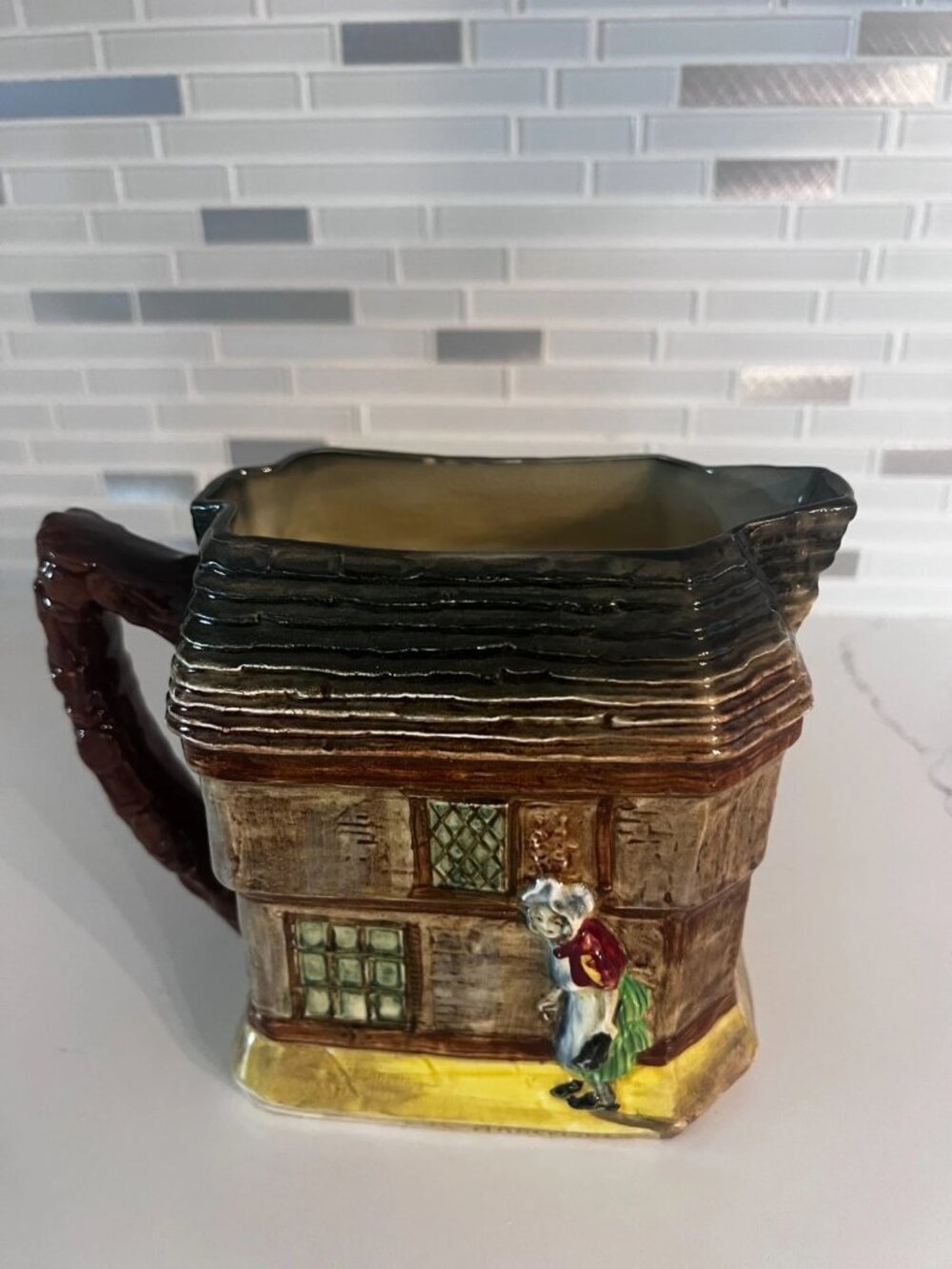 Royal Doulton Old Curiosity Shop Pitcher Jug 5.5" Dickens Seriesware D5584 Vtg